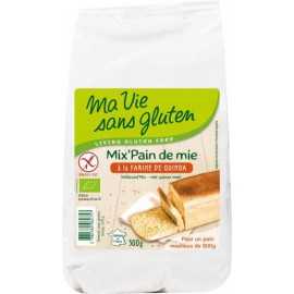 Mix pain-de-mie sans gluten BIO - MA-VIE-SG (500g) lppr 2.25€