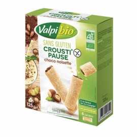 Crousti-pause cacao-noisette sans gluten BIO - VALPIBIO (125g) lppr 1.59e