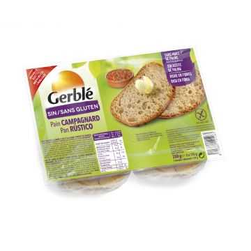 Pain campagnard sans gluten, Gerblé (350 g)