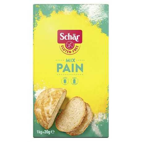 Mix pain-levure sans gluten MIX-B-PANE - SCHAR (1kg) lppr 4.50€