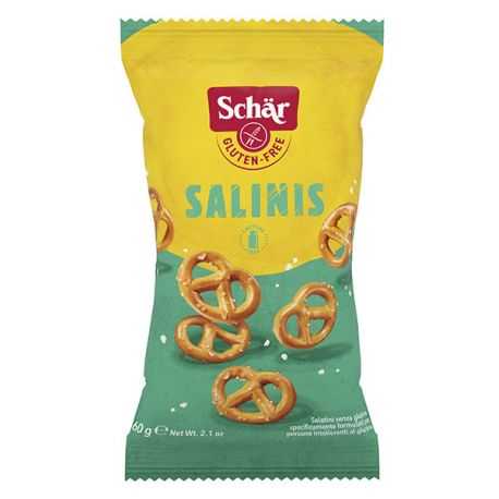 Bretzel sans gluten - SALINIS SCHAR (60g) lppr 0.64€