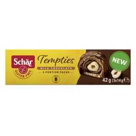 Bouchées noisette-cacao sans gluten TEMPTIES - SCHAR (42g)
