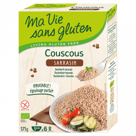 Couscous sarrasin sans gluten BIO - MA-VIE-SG (375g)