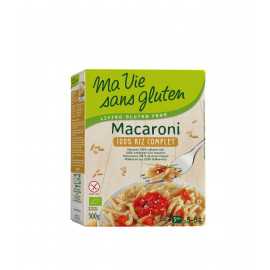 Macaroni riz-complet sans gluten BIO - MA-VIE-SG (500g) lppr 2.80€