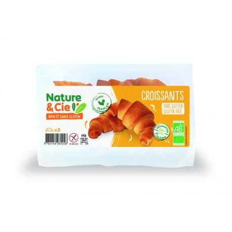 Croissants sans gluten X3 BIO - NATURE-et-CIE (150g) lppr 1.91€