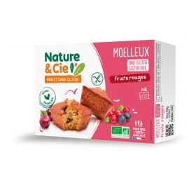 Moelleux fruits-rouges sans gluten BIO - NATURE-et-CIE (160g) lppr 1.91€