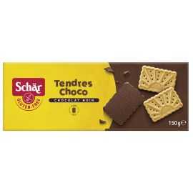 Biscuits nappés cacao sans gluten TENDRES-CHOCO - SCHAR (150g) lppr 1.91€