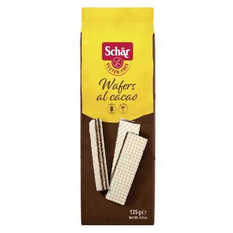 Gaufrettes cacao sans gluten - SCHAR (125g) lppr 1.59€