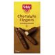 Biscuits nappés cacao sans gluten CIOCKO-STICKS - SCHAR (150g) lppr 1.91€