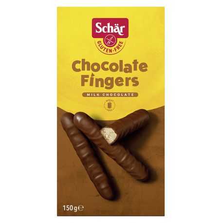 Biscuits nappés cacao sans gluten CIOCKO-STICKS - SCHAR (150g) lppr 1.91€