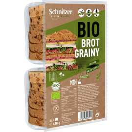 Pain de mie graines sans gluten BIO - SCHNITZER (400g) lppr 1.92€ Pain de mie graines sans gluten BIO - SCHNITZER (400g) lppr 1.92€