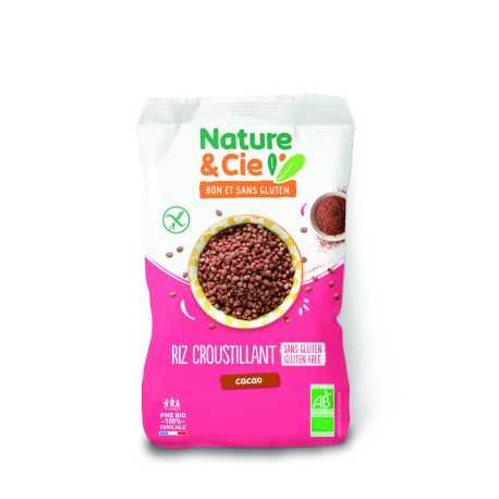 Riz croustillant choco sans gluten BIO - NATURE-et-CIE (200g)