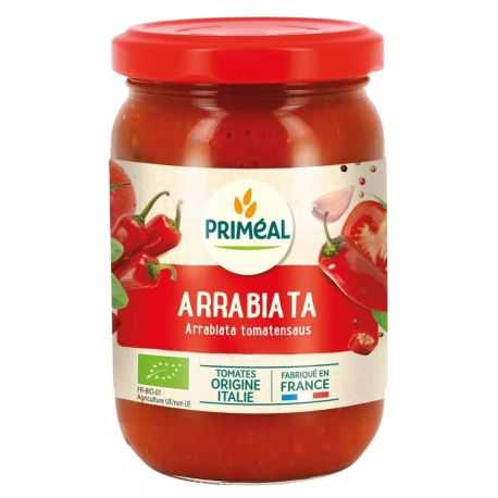 Sauce tomate arrabiata BIO - PRIMEAL (200g)