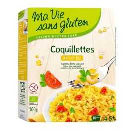 Coquillettes maïs-riz sans gluten BIO - MA-VIE-SG (500g) cpam 2.80e
