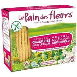 Toasts multi-céréales BIO - PAIN-des-FLEURS (150g) lppr 0.72€