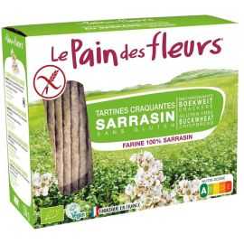 Toasts sarrasin BIO - PAIN-des-FLEURS (150g) lppr 0.72€