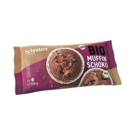 Muffins chocolat sans gluten X2 BIO - SCHNITZER (140g) lppr 1.59€