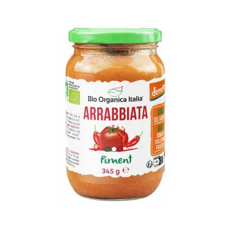Sauce tomate arrabbiata BIO – BIO-ORGANICA (350g)
