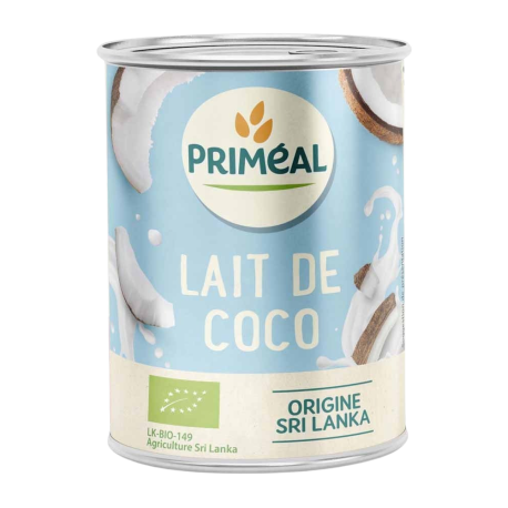 Lait de coco BIO - PRIMEAL (225ml)