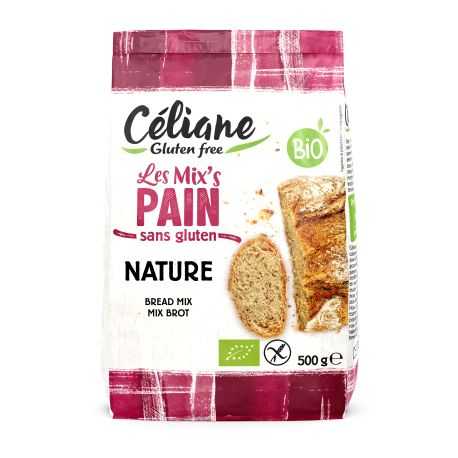 Mix pain sans gluten BIO - CELIANE (500g) lppr 2.25€