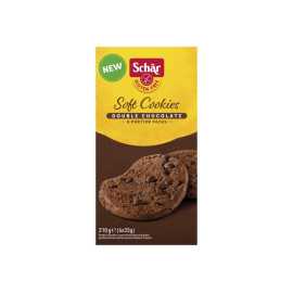 Cookies moelleux double-chocolat sans gluten -SCHAR (210g) lppr 2.54€