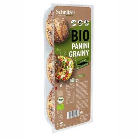 Petits pains GRAINY X3 sans gluten BIO - SCHNITZER (188g) lppr 0.72€
