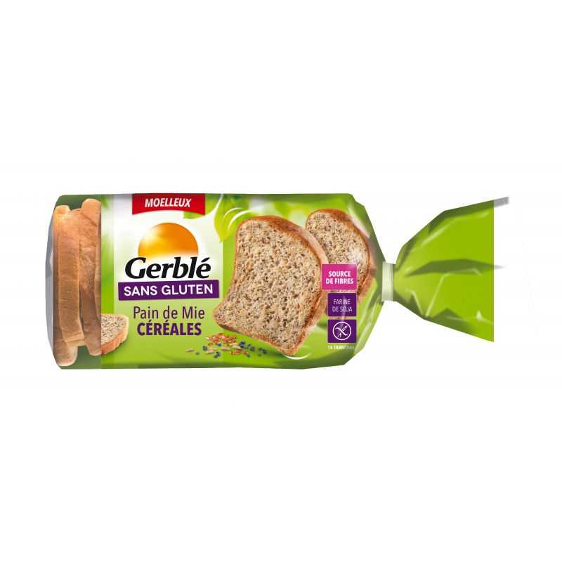 Pain de mie CEREALES-GRAINES sans gluten GERBLE