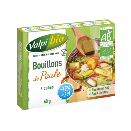 VALPIFORM - Bouillon de poule BIO (6 X 10 g)