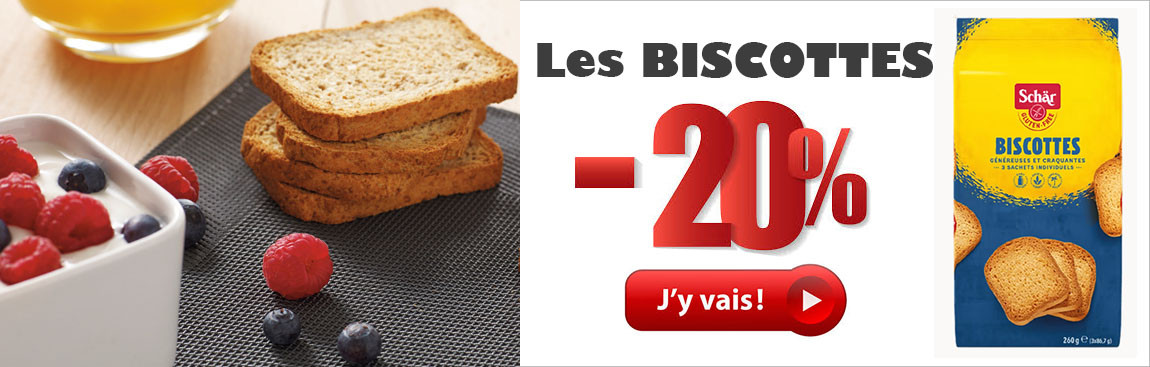 Les biscottes SCHAR en PROMO !